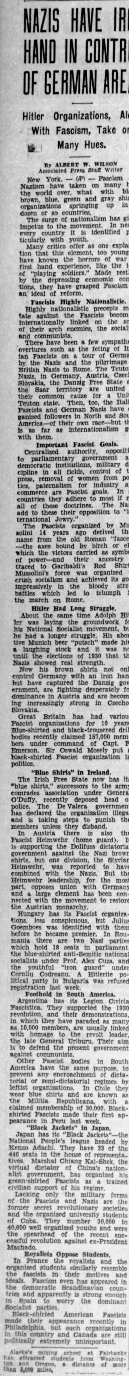 Clipping from The Courier